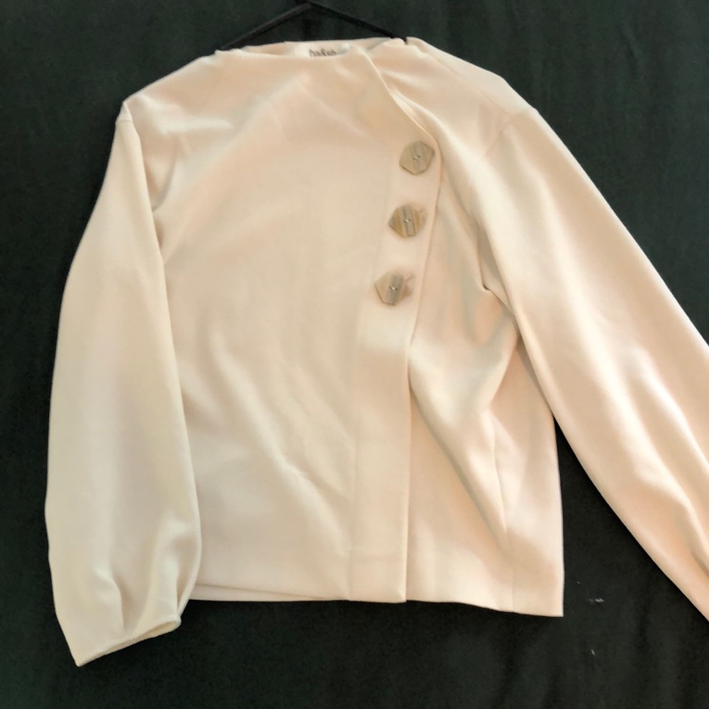 ba&sh creme Vick top